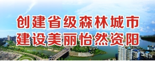 操逼视频啊啊的叫创建省级森林城市 建设美丽怡然资阳